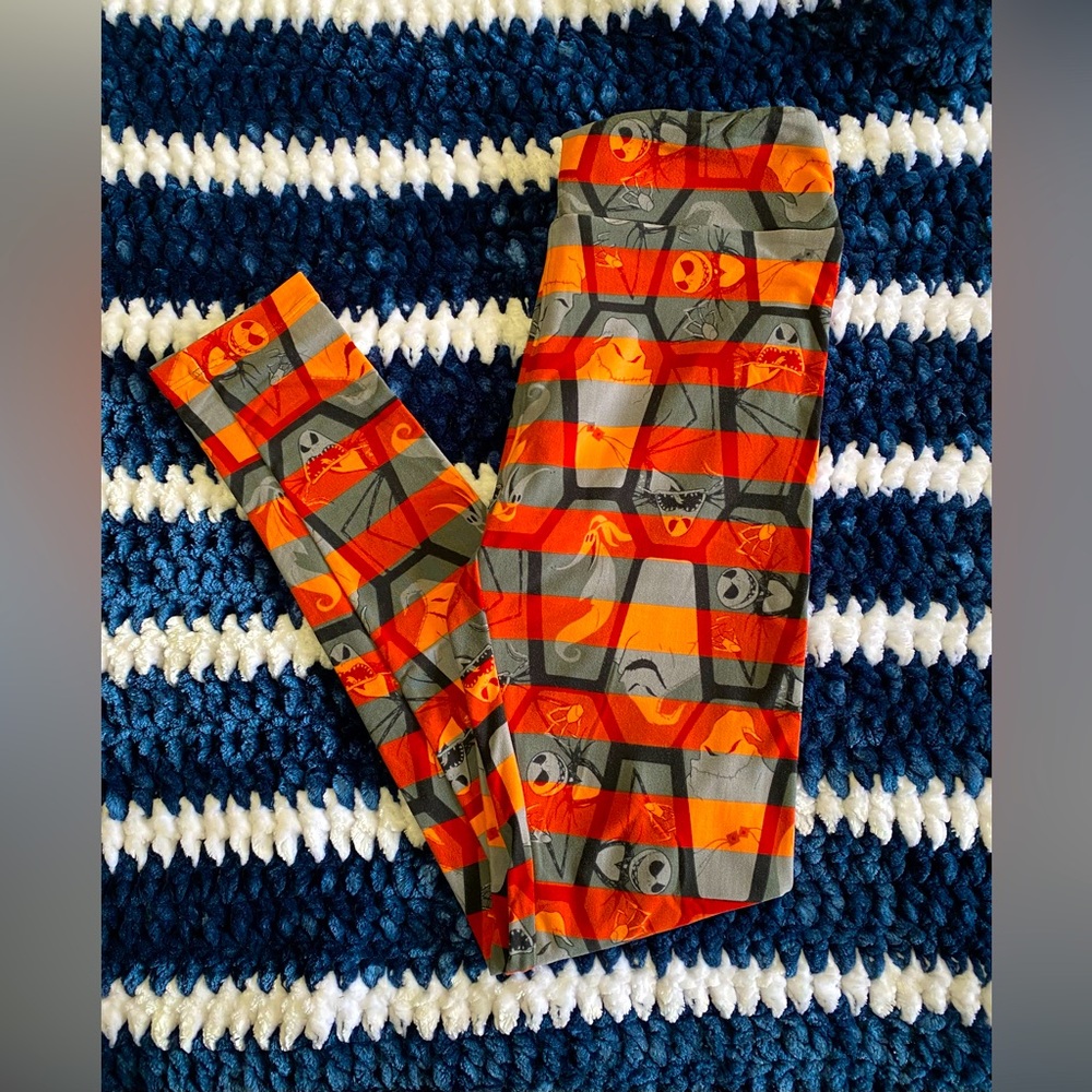 LuLaRoe OS Nightmare Before Christmas Leggings